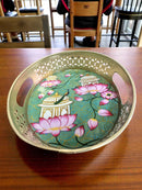 Designer Floral Print Tray Set
