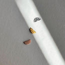 Lemonade & Pink Lemonade Metal Stud Earrings