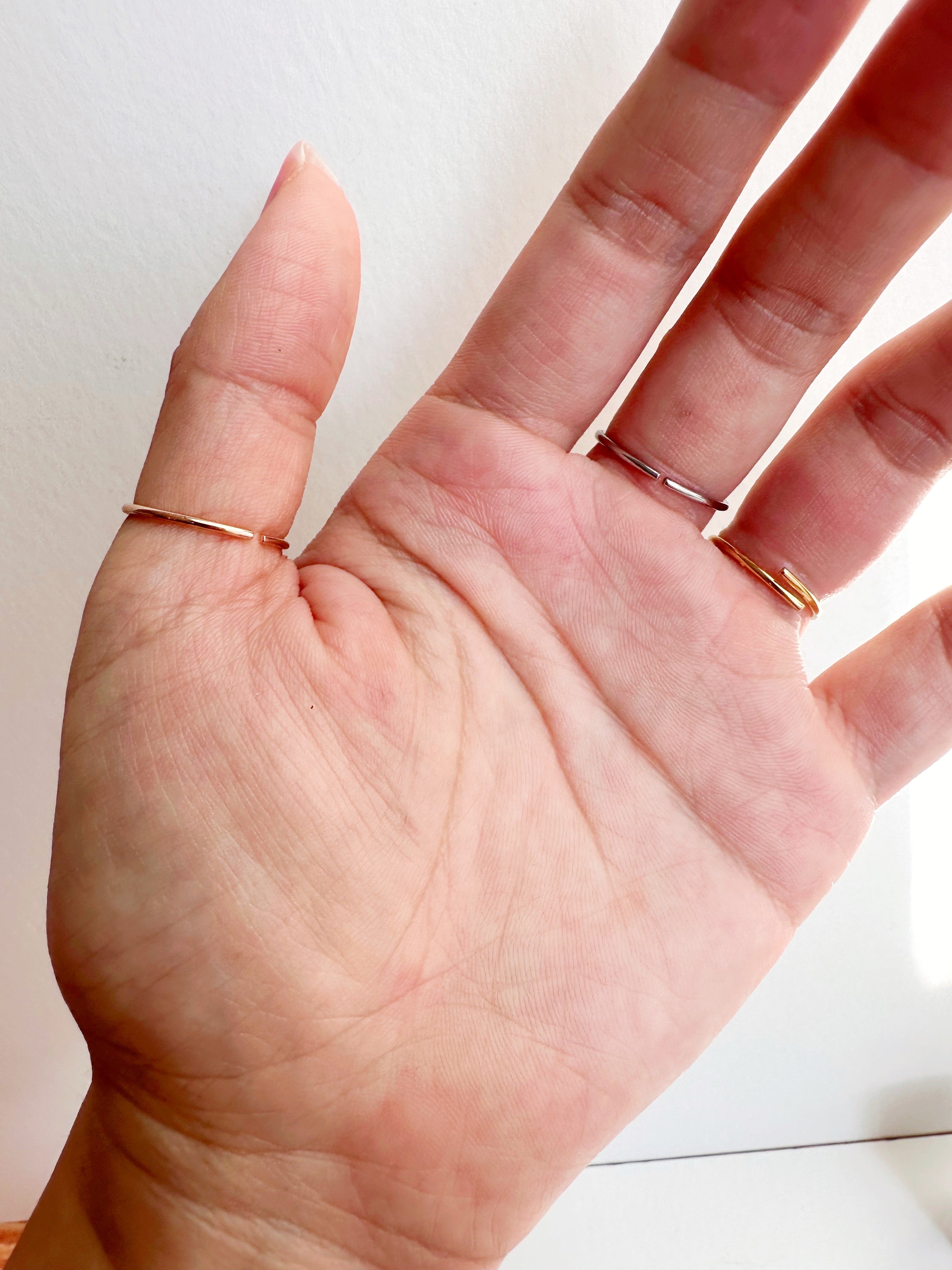 Monstera Deliciosa Dainty Minimal Plant Ring