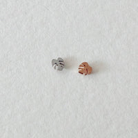 Flat Back- Teeniest Tiniest Monstera Deliciosa Earring Studs