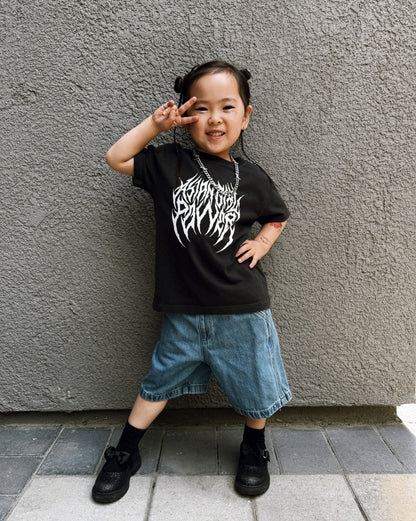 Asian Girl Power Metal T-shirt