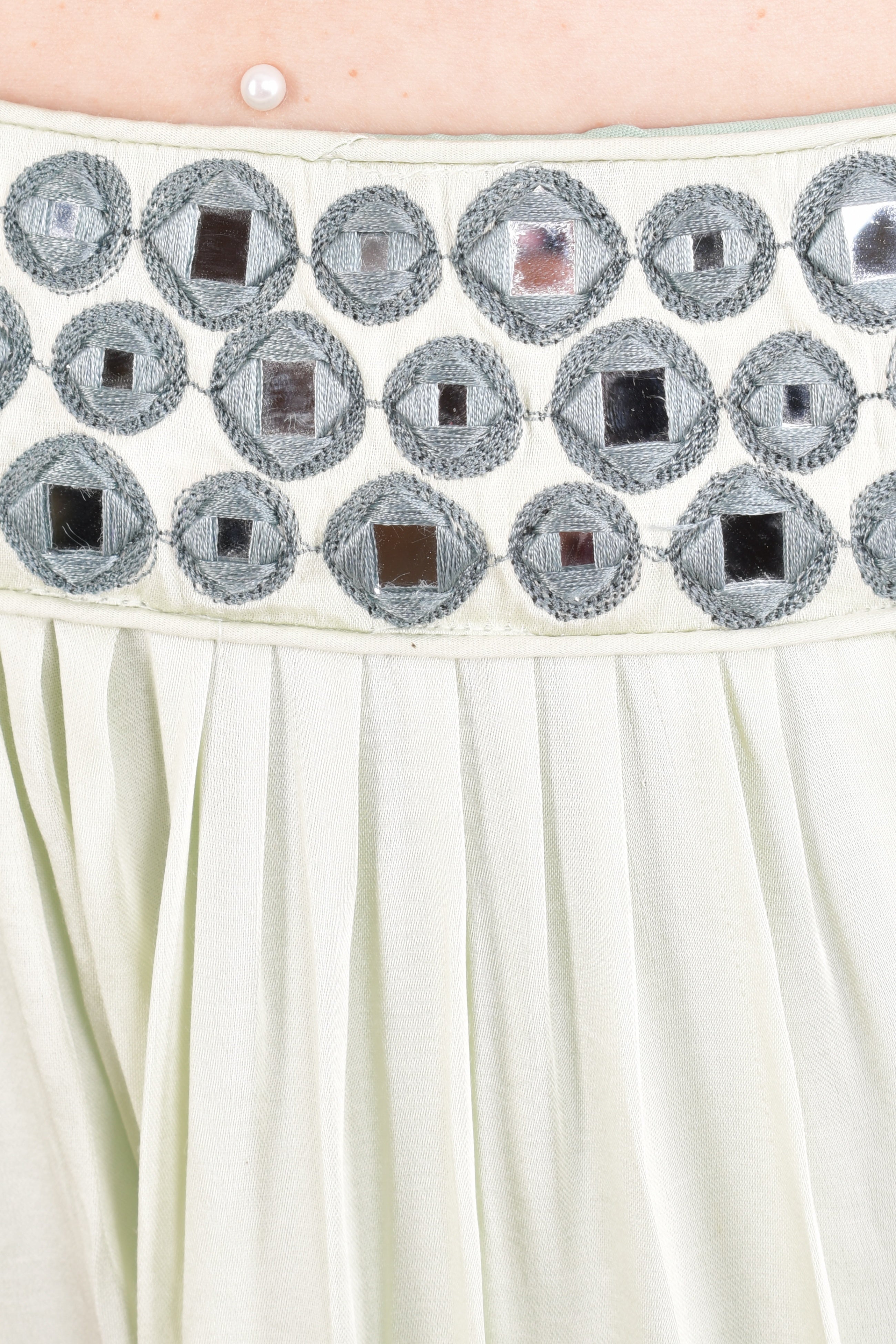 Jelena Silk Embroidered Tiered Lehenga Choli