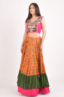 Jensen Yellow Full Flare Chaniya Choli