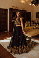 Josey Black Lehenga Choli Set