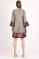 Juniper Ajrakh Print Mini Dress