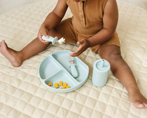 Divided Suction Plate - Cultr. by Created for Culture asianowned aapimarketplace asianownedkids asianownedkidsproducts asianownedbrands