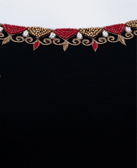 Katya Full Flare Black Chaniya Choli set