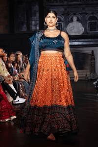 Khushi Lehenga with Mirror Embroidery