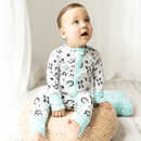 Zippered Romper in Love & Art - Cultr. by Created for Culture asianowned aapimarketplace asianownedkids asianownedkidsproducts asianownedbrands