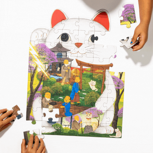 The Tale of the Lucky Cat — Story Puzzle