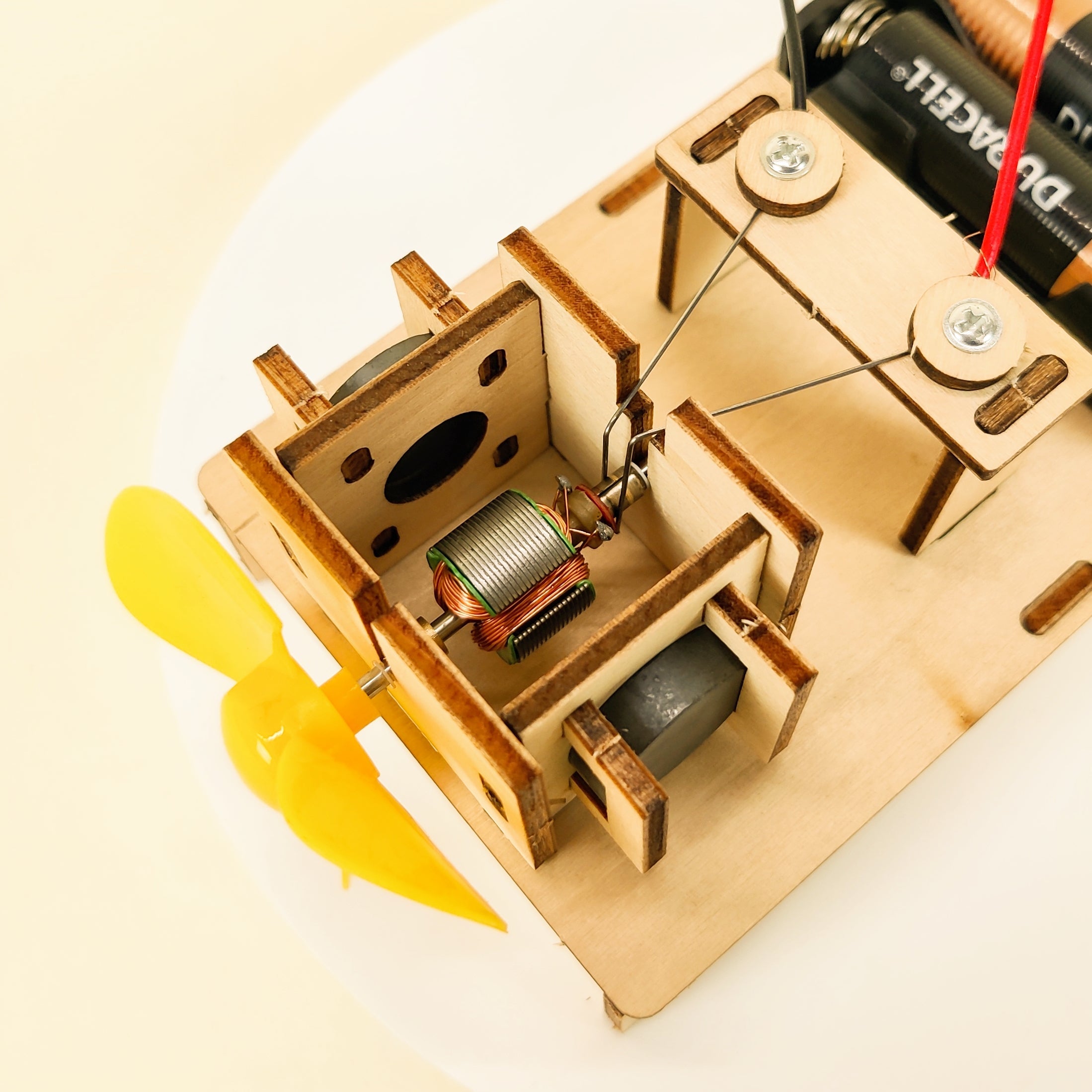 Electric Motor DIY Kit, Educational STEM Toy