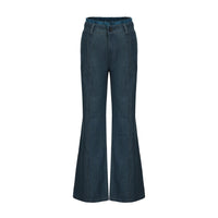 Laba Patch Denim Flared Pants