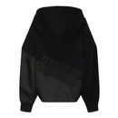 Han Patchwork Double Fleece Layer Hoodie