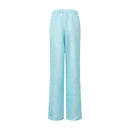 Fu Brocade Wide Leg Track Pants Elixir Blue