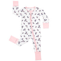 Zippered Romper in Sweet Magnolia - Cultr. by Created for Culture asianowned aapimarketplace asianownedkids asianownedkidsproducts asianownedbrands