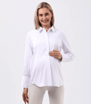 Classic Button Down Maternity Shirt