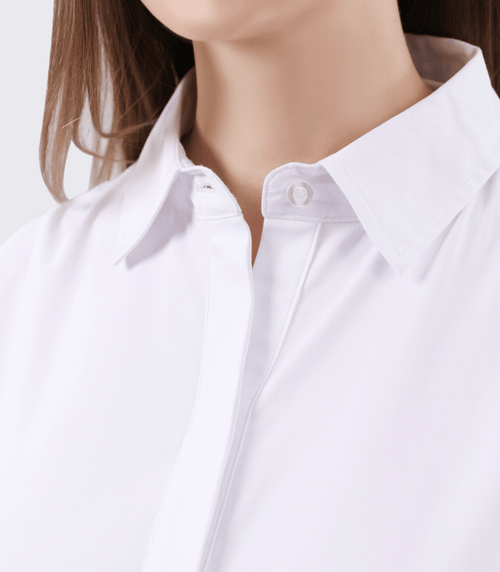 Classic Button Down Maternity Shirt