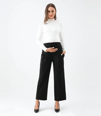 The Wide Leg Maternity Ankle Pant