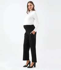 The Wide Leg Maternity Ankle Pant