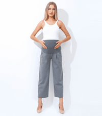 The Wide Leg Maternity Ankle Pant