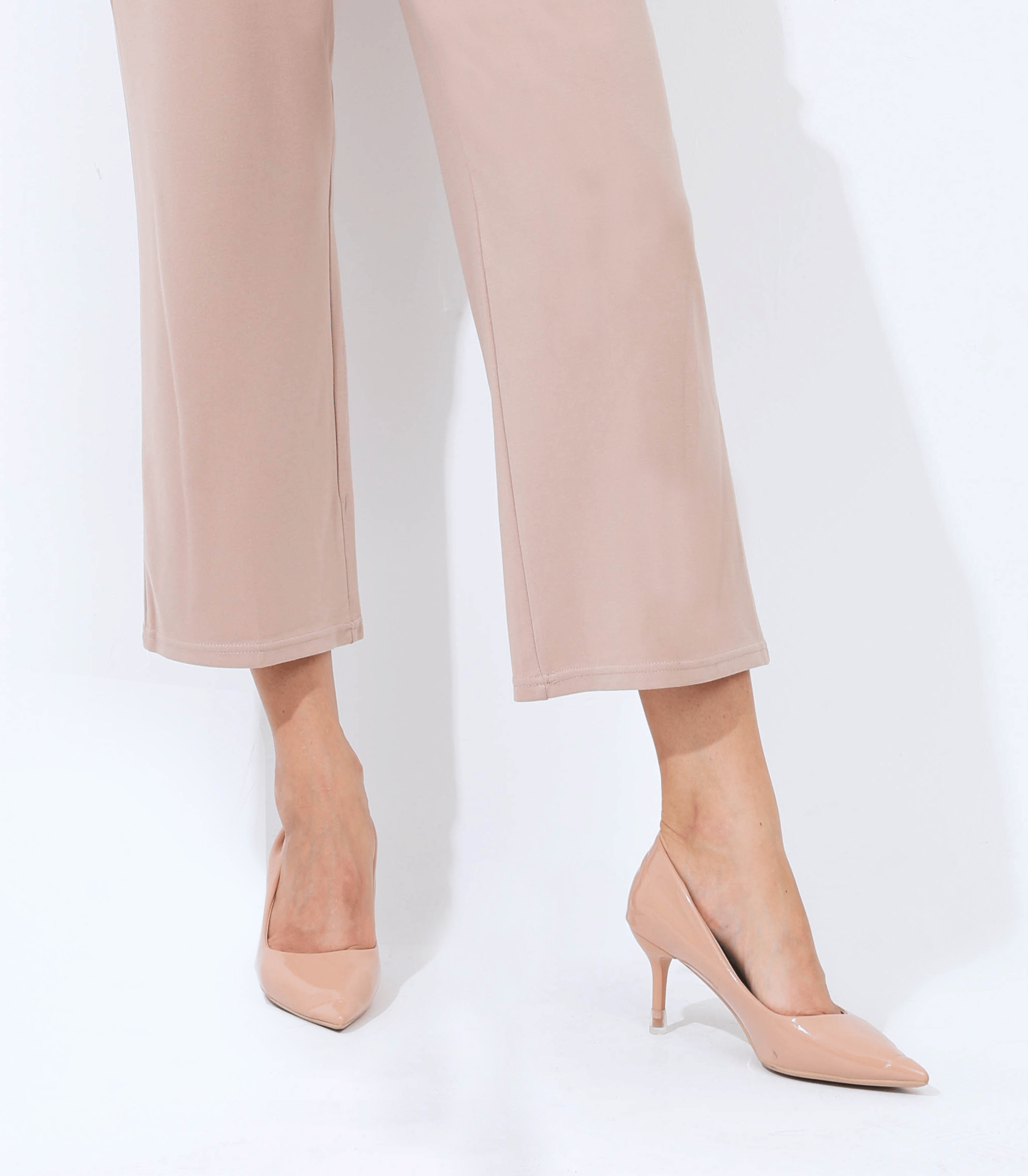 The Wide Leg Maternity Ankle Pant
