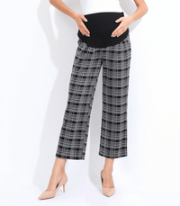 The Wide Leg Maternity Ankle Pant