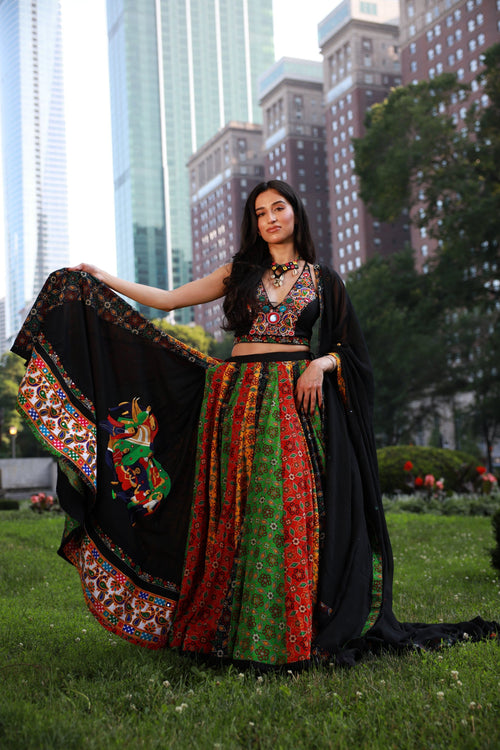Mia Multi Color Full Flare Chaniya Choli