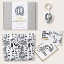 Newborn Baby Gift Set - Safari - Cultr. by Created for Culture asianowned aapimarketplace asianownedkids asianownedkidsproducts asianownedbrands