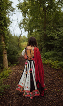 Nivienne Hand-Block Printed Chaniya Choli