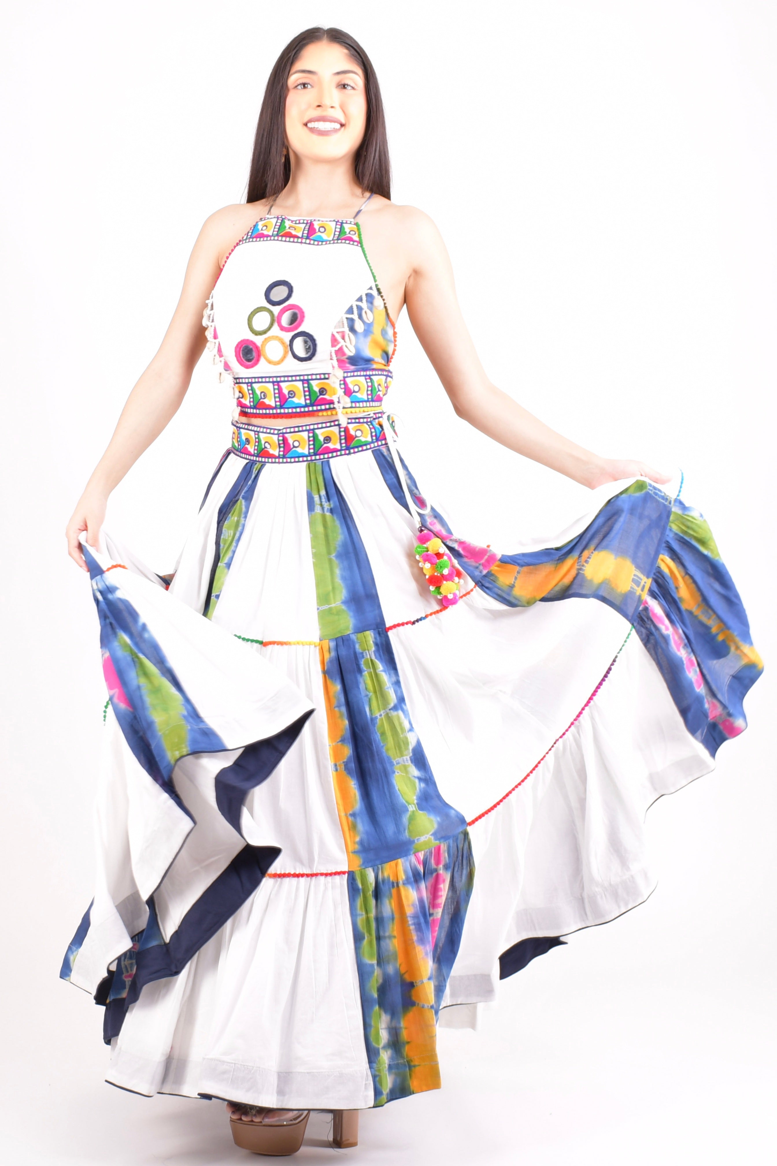 Noor Cotton Tie-Dye Chaniya Choli