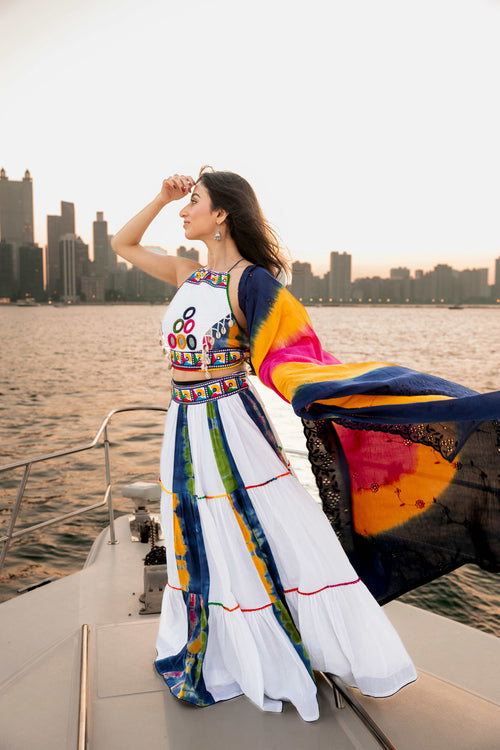 Noor Cotton Tie-Dye Chaniya Choli