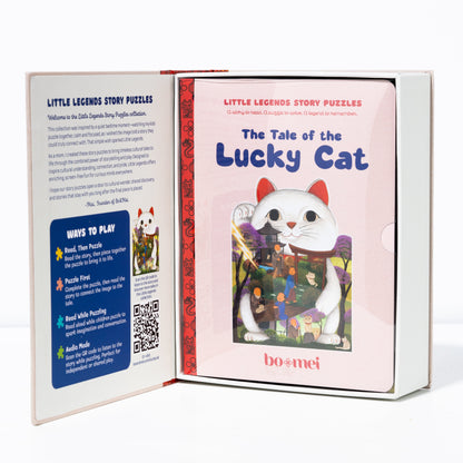The Tale of the Lucky Cat — Story Puzzle