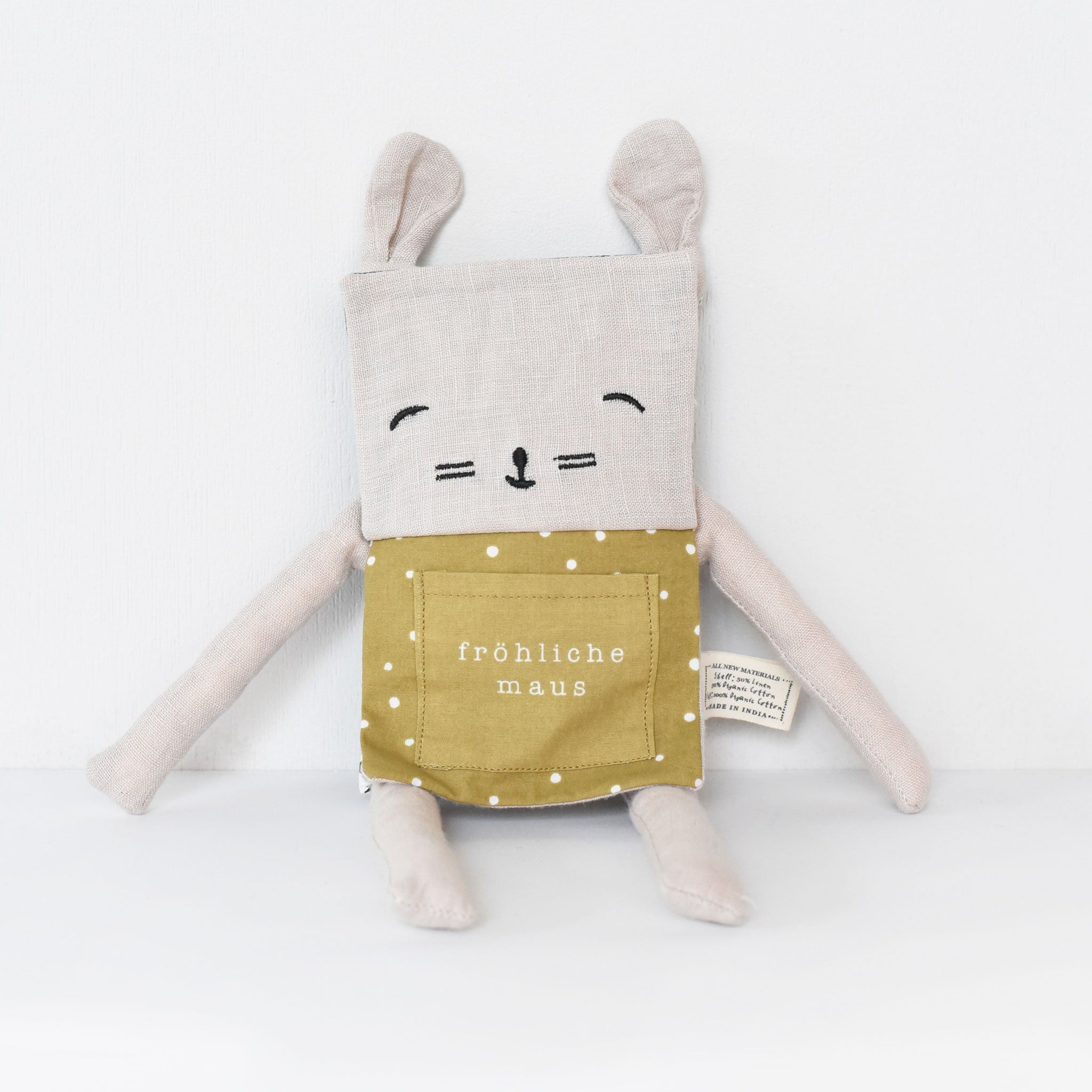 Organic Mouse Flippy Friend (German Edition) - Cultr. by Created for Culture asianowned aapimarketplace asianownedkids asianownedkidsproducts asianownedbrands