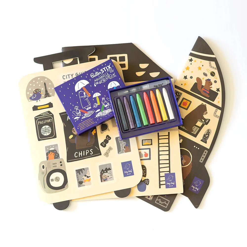 Rocket Shaped Giant Coloring Book - Cultr. by Created for Culture asianowned aapimarketplace asianownedkids asianownedkidsproducts asianownedbrands