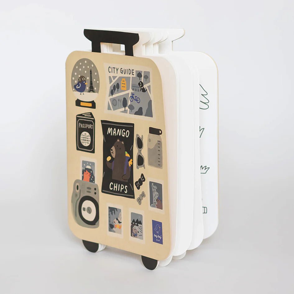 Suitcase Shaped Giant Coloring Book - Cultr. by Created for Culture asianowned aapimarketplace asianownedkids asianownedkidsproducts asianownedbrands