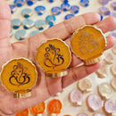 Resin Ganesha in Agate Texture -Perfect Return Gifts for Ganesh Chathurthi/Diwali/Puja