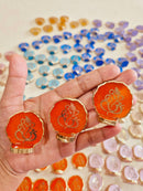 Resin Ganesha in Agate Texture -Perfect Return Gifts for Ganesh Chathurthi/Diwali/Puja