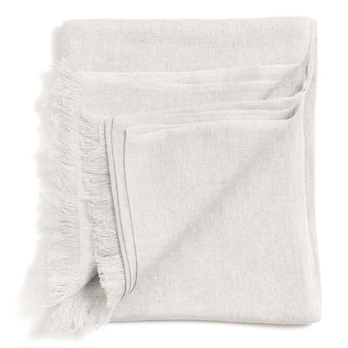 Soya Pastel Lime Green Hand Woven Soft Linen Scarf
