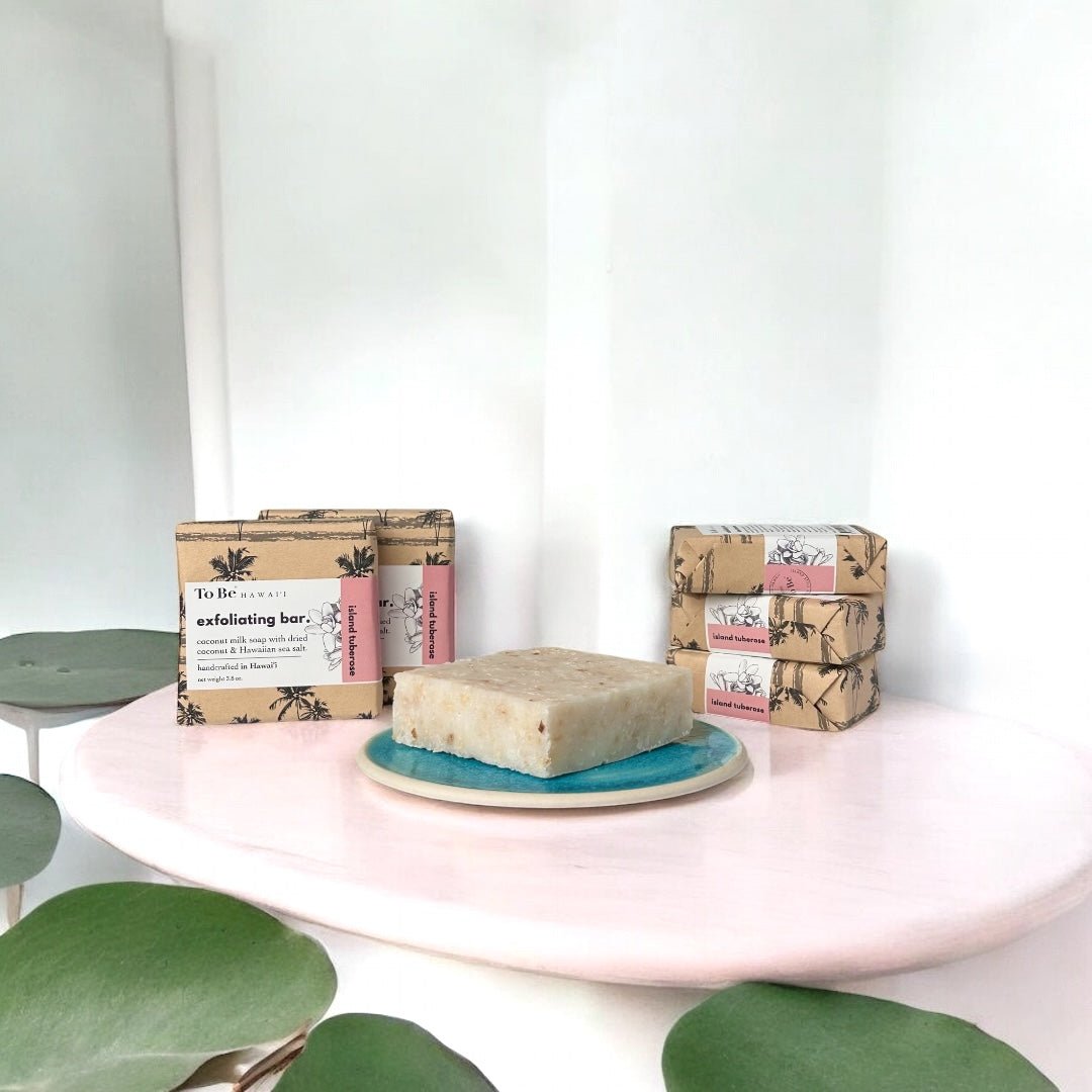 Island Tuberose Exfoliating Bar