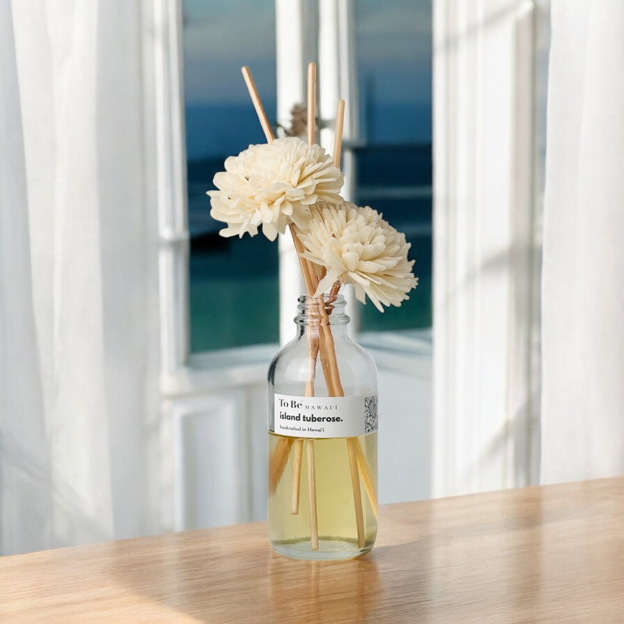 Island Tuberose Reed Diffuser - Cultr. by Created for Culture asianowned aapimarketplace asianownedkids asianownedkidsproducts asianownedbrands