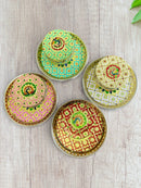 Minakari Thali / Minakari Stainless Steel Box - Housewarming Gift/Hostess Gift