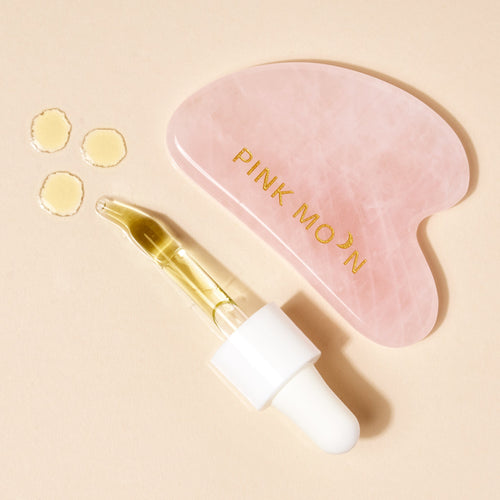 Over the Moon Gua Sha Duo - Cultr. by Created for Culture Pink Moon #aapimarketplace# #asianownedproduct#