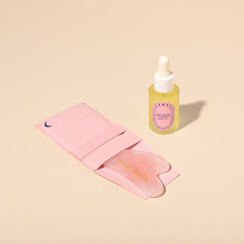 Over the Moon Gua Sha Duo - Cultr. by Created for Culture Pink Moon #aapimarketplace# #asianownedproduct#