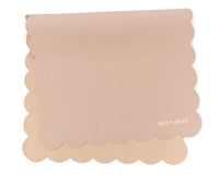 Vegan Leather Changing Mat | Pink Sand Scallop - Cultr. by Created for Culture asianowned aapimarketplace asianownedkids asianownedkidsproducts asianownedbrands