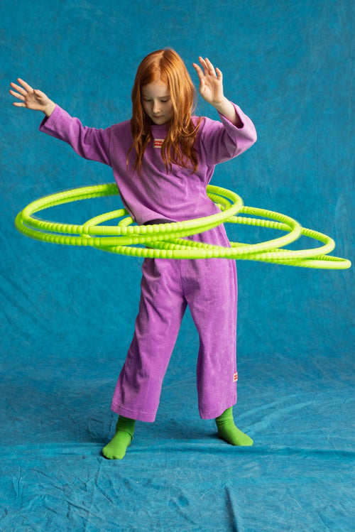 Terry Cotton Play Set - Purple