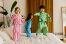 ☀️ Organic Play Set — Long Sleeve + Pants in Green