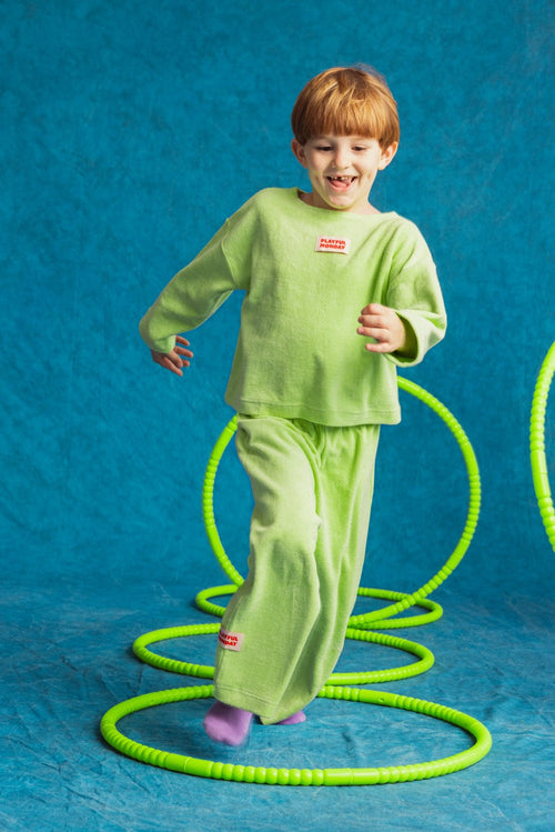 Terry Cotton Play Set - Lime