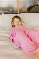 ☀️ Organic Play Set — Long Sleeve + Pants in Pink