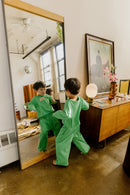 ☀️ Organic Play Set — Long Sleeve + Pants in Green