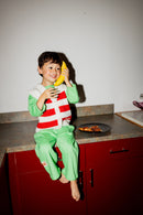 ☀️ Organic Play Set — Long Sleeve + Pants in Green